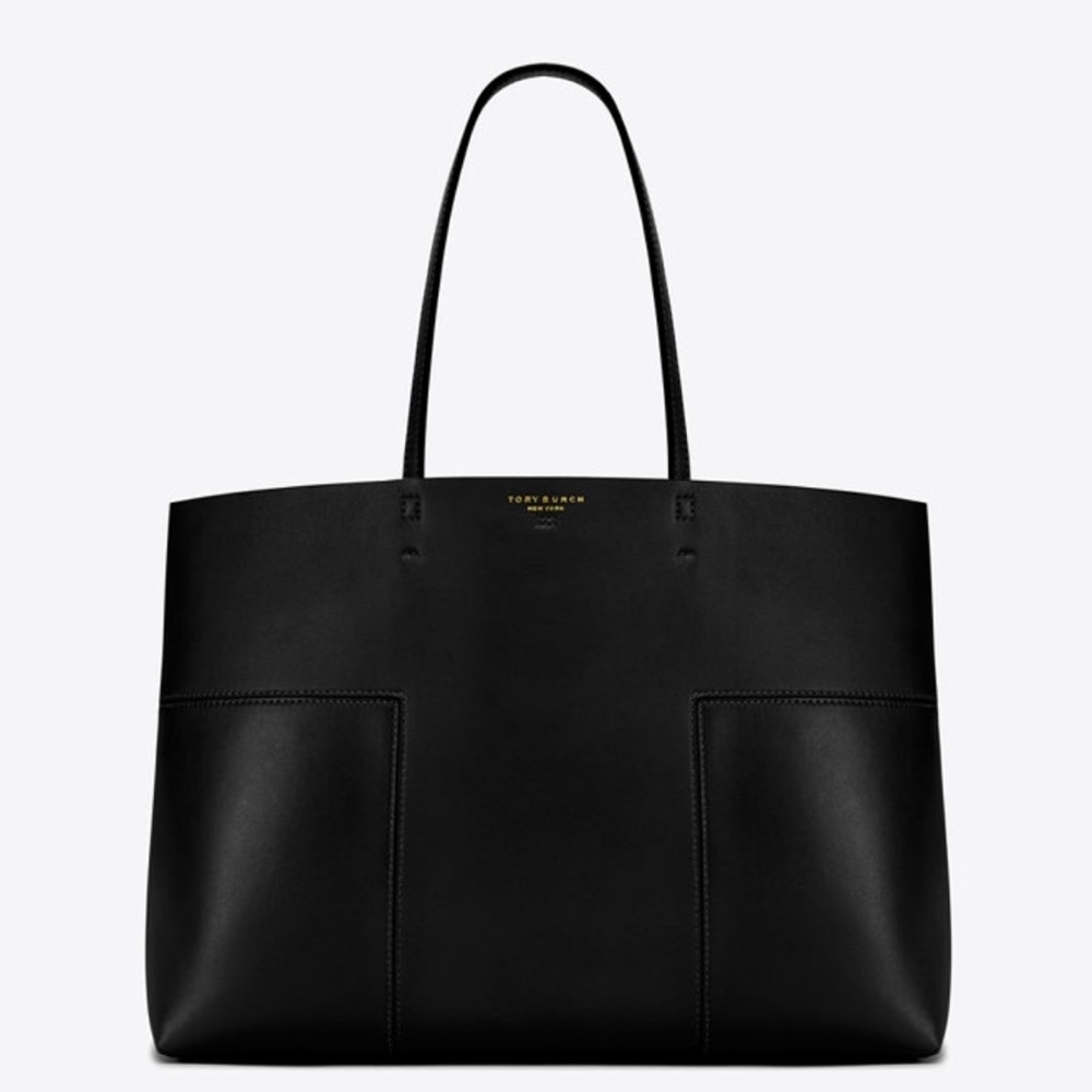 Tory burch T Block Tote bag black